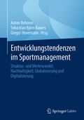Cover: Entwicklungstendenzen im Sportmanagement - Springer Gabler