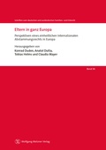 Cover: Eltern in ganz Europa - Wolfgang Metzner Verlag