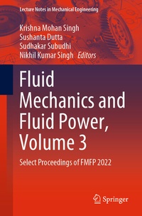 Abbildung von: Fluid Mechanics and Fluid Power, Volume 3 - Springer