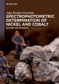 Abbildung von: Spectrophotometric Determination of Nickel and Cobalt - De Gruyter