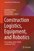 Cover: Construction Logistics, Equipment, and Robotics - Springer