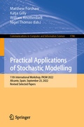 Cover: Practical Applications of Stochastic Modelling - Springer