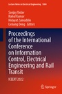 Cover: Proceedings of the International Conference on Information Control, Electrical Engineering and Rail Transit - Springer