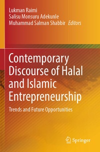 Enlarge image Cover: Contemporary Discourse of Halal and Islamic Entrepreneurship - Springer