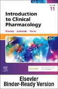 Cover: Introduction to Clinical Pharmacology - Binder Ready - Mosby
