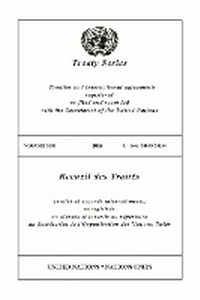 Abbildung von: Treaty Series 3156 (English/French Edition) - United Nations