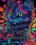 Cover: Cats with Mandalas - Adult Coloring Book. Beautiful Coloring Pages - Blurb