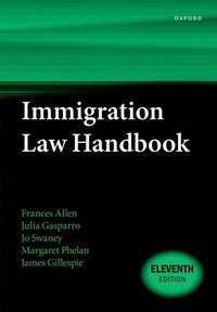 Abbildung von: Immigration Law Handbook - OUP eBook