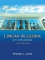 Cover: Linear Algebra with Applications - Pearson