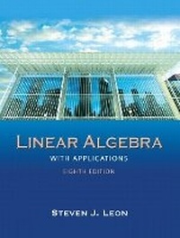 Abbildung von: Linear Algebra with Applications - Pearson