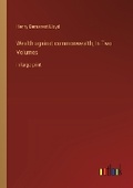 Cover: Wealth against commonwealth; In Two Volumes - Outlook Verlag