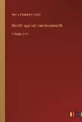 Cover: Wealth against commonwealth - Outlook Verlag