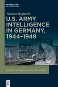 Bild: U.S. Army Intelligence in Germany, 1944-1949 - De Gruyter Oldenbourg