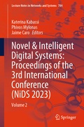 Cover: Novel & Intelligent Digital Systems: Proceedings of the 3rd International Conference (NiDS 2023) - Springer