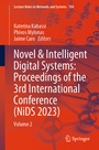 Cover: Novel & Intelligent Digital Systems: Proceedings of the 3rd International Conference (NiDS 2023) - Springer