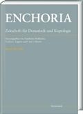 Cover: Enchoria 37 (2020-2023) - Harrassowitz Verlag