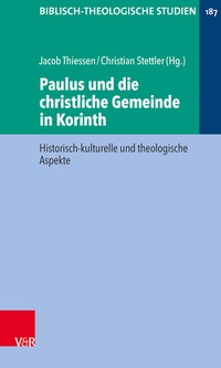 Abbildung von: Paulus und die christliche Gemeinde in Korinth - Vandenhoeck & Ruprecht