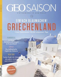 Bild: GEO SAISON 10/2021 - Griechenland - Gruner + Jahr Magazine