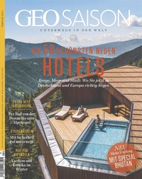 Bild: GEO SAISON 02/2021 - Die 50 schönsten neuen Hotels - Gruner + Jahr Magazine