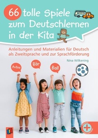 Abbildung von: 66 tolle Spiele zum Deutschlernen in der Kita - Verlag an der Ruhr