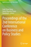 Cover: Proceedings of the 2nd International Conference on Business and Policy Studies - Springer