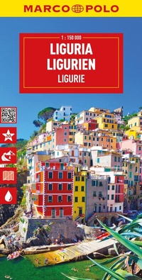 Abbildung von: MARCO POLO Reisekarte Italien 05 Ligurien 1:150.000 - MARCO POLO ein Imprint von MAIRDUMONT