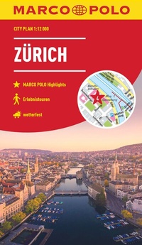 Abbildung von: MARCO POLO Cityplan Zürich 1:12.000 - MARCO POLO ein Imprint von MAIRDUMONT