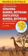 Cover: MARCO POLO Kontinentalkarte S&uuml;dafrika, Namibia, Botswana 1:2 Mio. - MARCO POLO ein Imprint von MAIRDUMONT