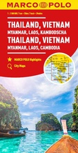 Cover: MARCO POLO Kontinentalkarte Thailand, Vietnam 1:2,5 Mio. - MARCO POLO ein Imprint von MAIRDUMONT