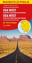 Cover: MARCO POLO Kontinentalkarte USA West 1:2 Mio. - MARCO POLO ein Imprint von MAIRDUMONT