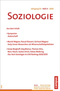 Cover: Soziologie 04/2024 - Campus