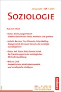 Cover: Soziologie 01/2024 - Campus