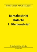 Abbildung von: Barnabasbrief, Didache, 1.Klemensbrief - BoD - Books on Demand