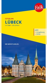 Abbildung von: Falk Cityplan Lübeck 1:17.500 - Falk ein Imprint von MAIRDUMONT