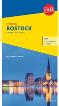 Cover: Falk Cityplan Rostock 1:21.000 - Falk ein Imprint von MAIRDUMONT