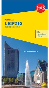 Abbildung von: Falk Cityplan Leipzig 1:18.000 - Falk ein Imprint von MAIRDUMONT