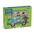 Cover: Adventure Van 75 Piece Shaped Scene Puzzle - Galison