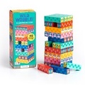Cover: Wild Wobble! Wooden Tumbling Tower - Mudpuppy Press