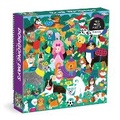 Cover: Doggone Days 500 Piece Family Puzzle - Mudpuppy Press