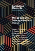 Cover: Merge and the Strong Minimalist Thesis - Cambridge University Press
