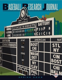 Abbildung von: Baseball Research Journal (BRJ), Volume 53 #1 - Society for American Baseball Research