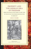 Cover: Property and the German Idea of Freedom - Brill
