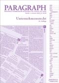 Cover: Paragraph - Unternehmensrecht - Manz