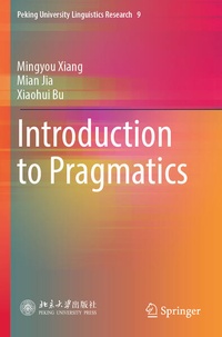 Enlarge image Cover: Introduction to Pragmatics - Springer