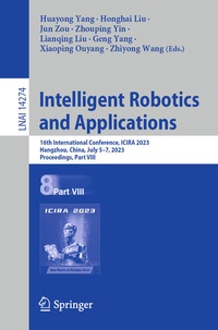 Enlarge image Cover: Intelligent Robotics and Applications - Springer