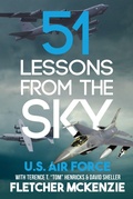 Cover: 51 Lessons From The Sky: U.S. Air Force - Squabbling Sparrows Press