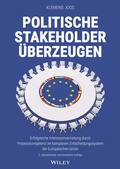 Cover: Politische Stakeholder &uuml;berzeugen - Wiley-VCH