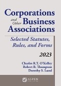 Cover: Corporations and Other Business Associations: Selected Statutes, Rules, and Forms, 2023 - Aspen Publishing