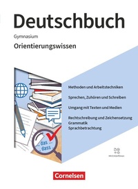 Abbildung von: Deutschbuch Gymnasium - Zu den Ausgaben: Neue Allgemeine Ausgabe und Niedersachsen - 2019 - 5.-10. Schuljahr - Cornelsen Verlag