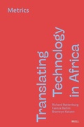 Cover: Translating Technology in Africa. Volume 1: Metrics - Brill